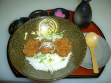 ヒレかつ茶漬け